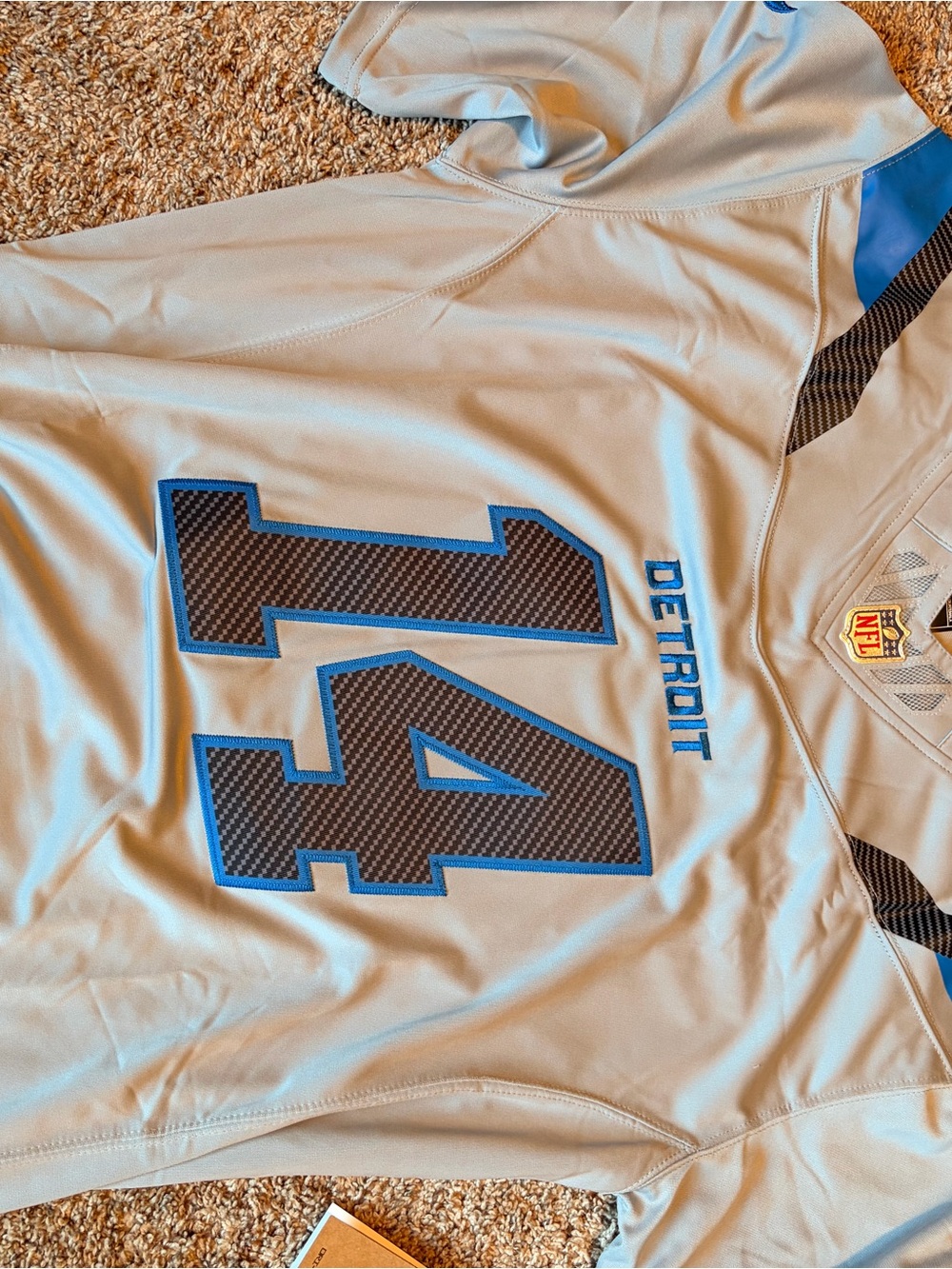 Amon Ra St Brown Nike Rivals Edition Brand New Stitched Jersey Men’s L